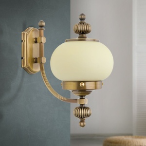 Aplica de perete stil clasic Nostalgie up alama antique/champagne 155735 universul-luminii.ro