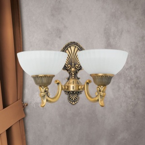 Aplica de perete stil clasic Rocca WA 2-1201/2 bronze OR