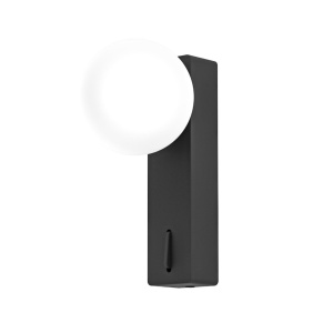 Aplica de perete stil minimalist Boletta negru - Img 4