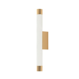 Aplica de perete stil minimalist Q Parette Bianco / Gold