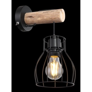 Aplica de perete stil natural minimalist MINA natur 117905 universul-luminii.ro