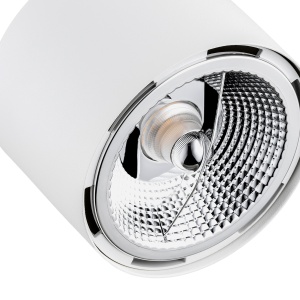 Aplica de perete/tavan cu spot ajustabil CLEAVLAND alba 103485 universul-luminii.ro