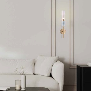 Aplica design decorativ modern MARBLE alb/auriu 153655 universul-luminii.ro