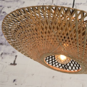 Aplica din bambus KALIMANTAN orizontal M natur, 60cm 193635 universul-luminii.ro