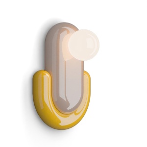 Aplica din ceramica design italian realizata manual Eclair - Img 2