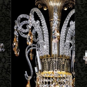 Aplica eleganta, design LUX Cristal Bohemia Exclusive NADINE II. CE 59275 universul-luminii.ro