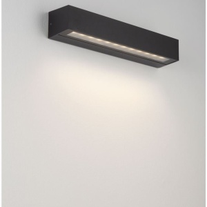 Aplica exterior neagra liniara 38cm IP65 LED CCT PRISMATIC - Img 8