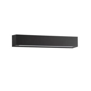 Aplica exterior neagra liniara 38cm IP65 LED CCT PRISMATIC - Img 4