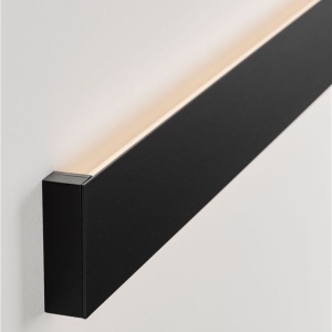 Aplica exterior negru liniara 90cm IP65 LED METRIC - Img 7