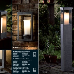 Aplica iluminat exterior din fier forjat, WL 3531-A-ST 178475 universul-luminii.ro