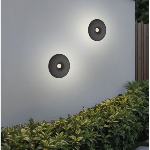 Aplica LED 2700K pentru fatade IP54 SPLASH negru - Img 2