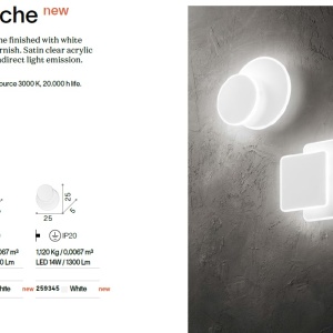 Aplica LED ambientala design modern POUCHE AP ROUND - Img 2