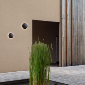 Aplica LED ambientala iluminat exterior IP65 COPPER D-18cm 149065 universul-luminii.ro