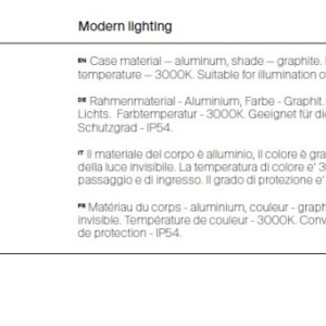 Aplica LED ambientala pentru exterior IP54 Trupp 227065 universul-luminii.ro