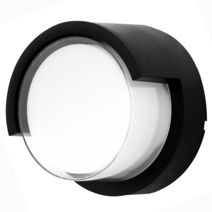 Aplica LED CCT pentru exterior IP65 CREEK diametru 17cm, negru MA-8854