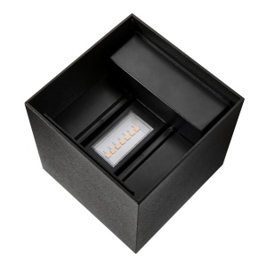 Aplica LED de exterior ambientala stil nordic IP44 Milda negru 229985 universul-luminii.ro