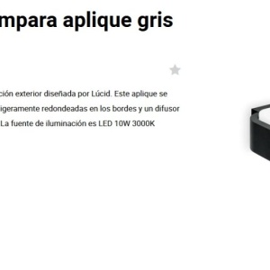 Aplica LED de perete exterior IP65 STICKER 75540 183315 universul-luminii.ro