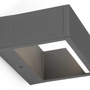 Aplica LED de perete exterior moderna cu protectie IP54, ALP 74450