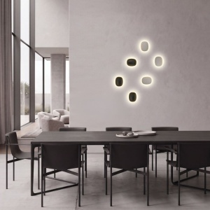 Aplica LED de perete lumina ambientala VOLO alba
