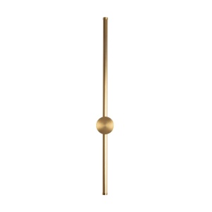 Aplica LED design liniar 60cm Spirit 9w auriu