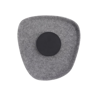 Aplica LED design modern decorativ ACOUSTIC negru/gri