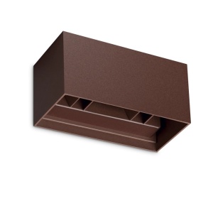 Aplica LED exterior ambientala IP54 ATOM AP D20 COFFEE 4000K
