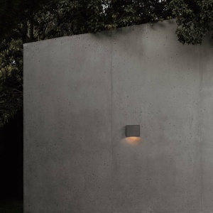 Aplica LED exterior iluminat ambiental IP55 GROT 2700K gri - Img 3
