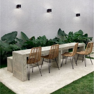 Aplica LED iluminat exterior ambiental IP54 BETA II negru 158315 universul-luminii.ro