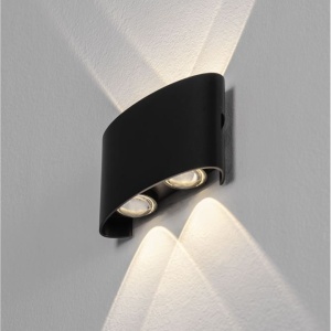 Aplica LED iluminat exterior ambiental IP54 DUOMO antracit 558865 universul-luminii.ro
