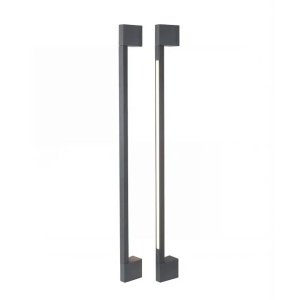 Aplica LED iluminat exterior ambiental IP54 GUSTO 90 4000K gri