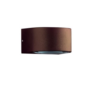Aplica LED iluminat exterior ambiental IP54 OPERA cafeniu
