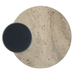 Aplica LED lumina ambientala travertin ECLIPSE WALL 14W 3000K