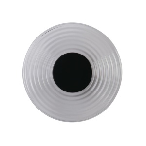 Aplica LED metal negru mat sticla clara Cleo, 2, universul-luminii.ro