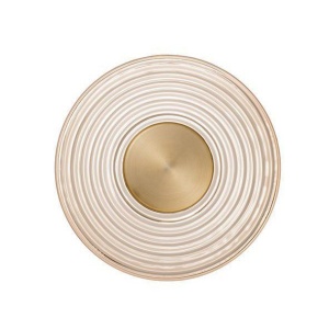 Aplica LED moderna design decorativ NOUS alama aurie/chihlimbar