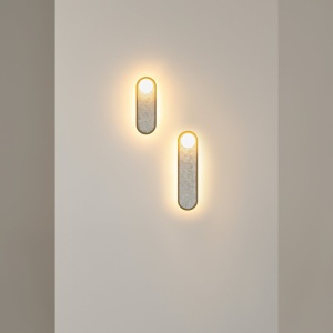 Aplica LED mozaic din sidef natural Capiz Perlamour - Img 6