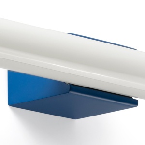 Aplica LED oglinda, tablou IP44 CALMA blue/opal 50cm - Img 2