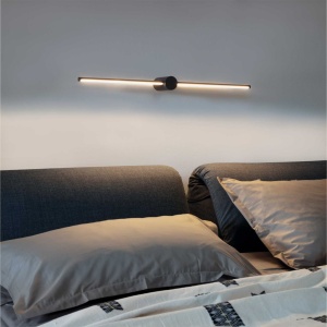 Aplica LED pentru baie cu protectie IP44 Filo ap d075 negru 142115 universul-luminii.ro