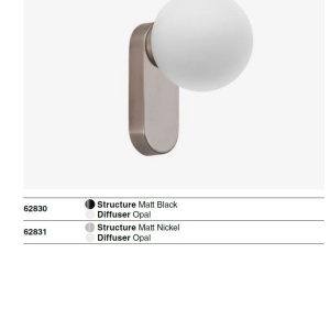 Aplica LED pentru baie IP44 MABE nickel - Img 4