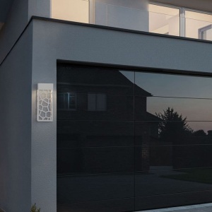 Aplica LED pentru exterior design arhitectural RAGNO alb