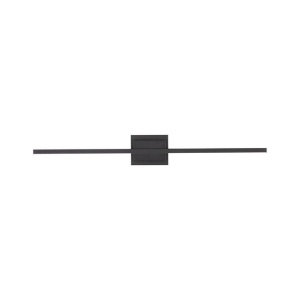 Aplica LED pentru oglinda / tablou AZURE negru L-90,5cm