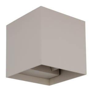 Aplica LED, Spot pentru iluminat exterior design modern IP54 Veronika nisip 10x10cm - Img 4