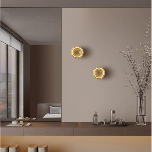 Aplica LED stil minimalist Doris auriu - Img 9