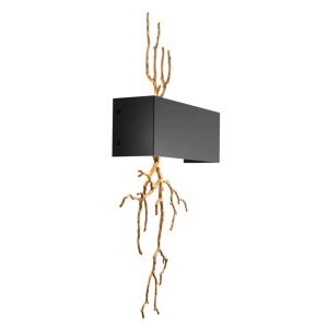 Aplica LUX design elegant Sorento alama/ negru 112636 HZ 68715 universul-luminii.ro