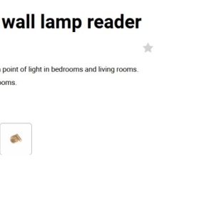 Aplica moderna cu reader LED design minimalist BOC chrome - Img 2