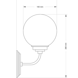 Aplica moderna realizata manual Abano 78805 universul-luminii.ro