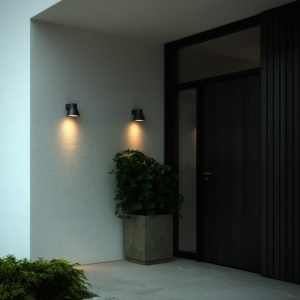 Aplica pentru perete exterior cu protectie IP54 Kyklop Cone Black 133125 universul-luminii.ro