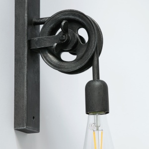 Aplica perete design industrial cu scripete WL 3673 172585 universul-luminii.ro