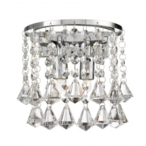 Aplica perete eleganta design modern Hanna 2L 3302-2CC SRT