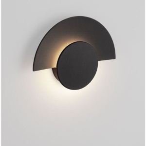 Aplica perete exterior lumina indirecta IP54 LED 2700K Gloo negru - Img 7