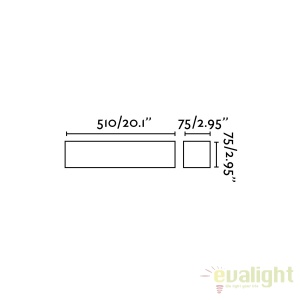 Aplica perete LED cu lumina ambientala TERA 63184 173395 universul-luminii.ro